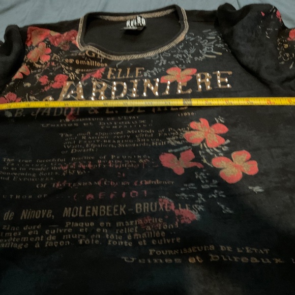 MODE KELSO FASHION TSHIRT PRINT ON FRONT SIZE MEDIUM - Picture 6 of 8